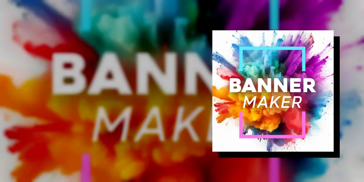 Banner maker: ডিজাইন ব্যানার